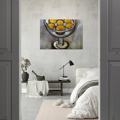 A VASE WITH ORANGES - Henri Matisse Brushed Aluminum Print - 70x100 cm / 28x40 inches | Henri Matisse Aluminum Print | Henri Matisse Prints