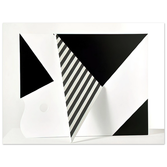 Omar Rayo - Untitled - 2009  75x100 cm / 30x40inches Fine Art Poster