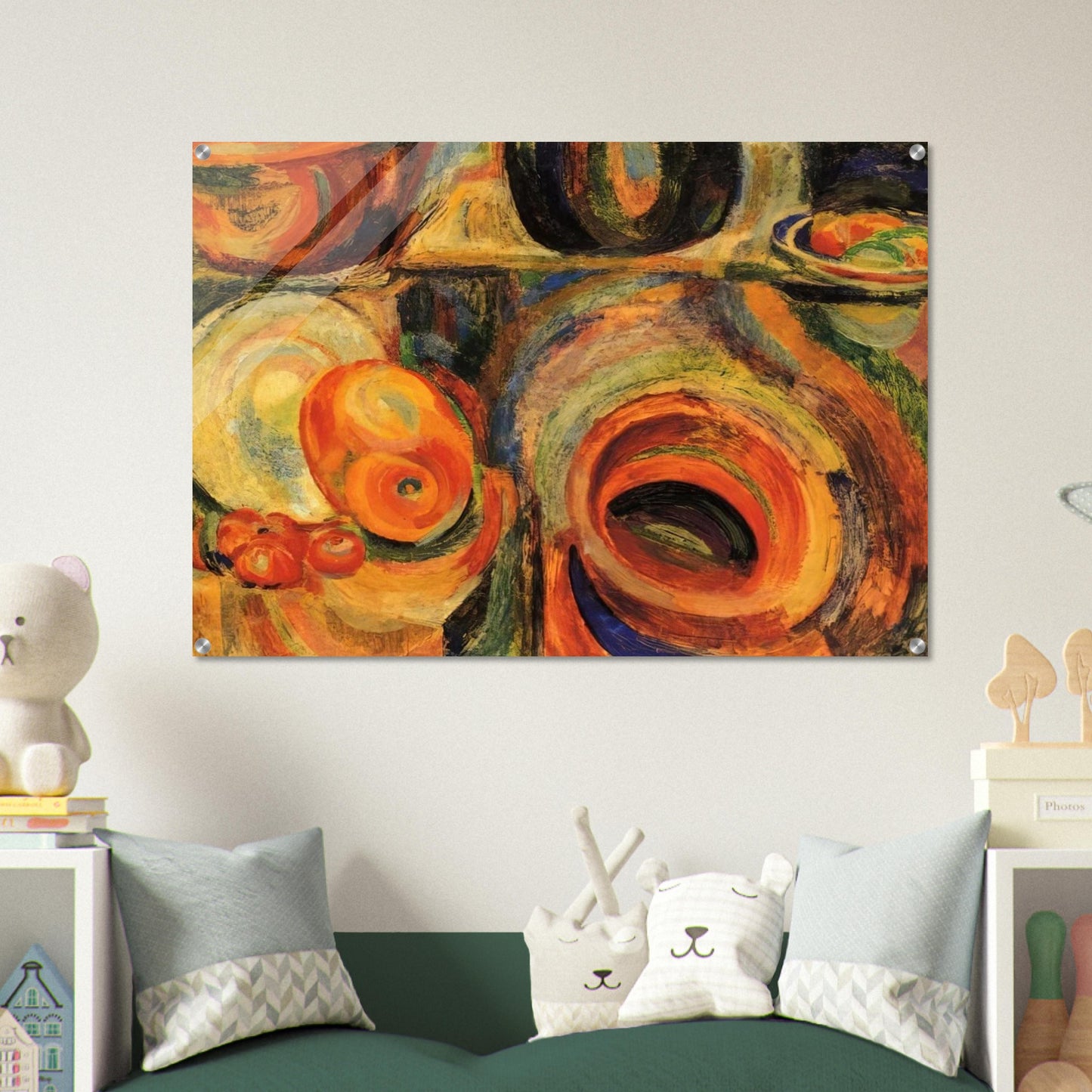PORTUGESE STILL LIFE - Sonia Delaunay Acrylic Print - 70x100 cm / 28x40″ inches