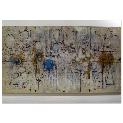 By the Sea - Richard Pousette-Dart Brushed Aluminum Print - 70x100 cm / 28x40 inches | Richard Pousette-Dart Aluminum Print | Richard Pousette-Dart Prints