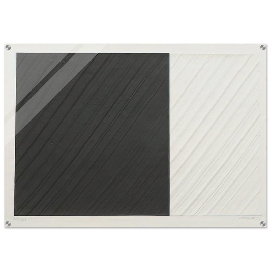 Untitled - 1991 - Pierre Soulages Acrylic Print - 70x100 cm / 28x40″ inches