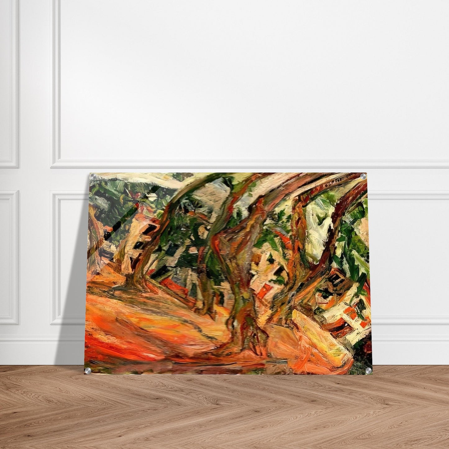 PLANE TREES AT CERET 1920 - Chaim Soutine Acrylic Print - 70x100 cm / 28x40″ inches