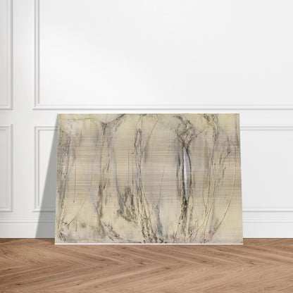Composition - 1958 - Enrico Castellani Brushed Aluminum Print - 70x100 cm / 28x40 inches | Enrico Castellani Aluminum Print | Enrico Castellani Prints