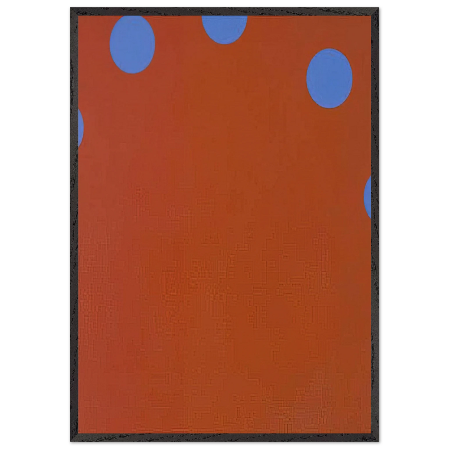 Hoop-La - 1965 - Jeremy Moon 70x100 cm / 28x40 inches Framed Art Print – Black Wooden Frame