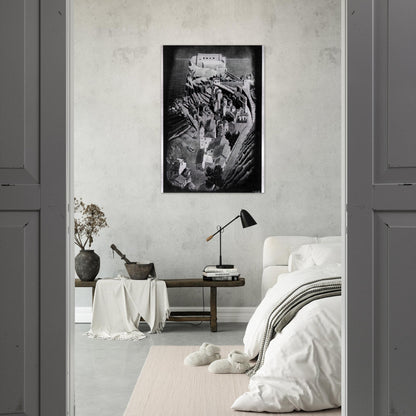 SCILLA CALABRIA JANUARY 1931 1931 - MC Escher Brushed Aluminum Print - 70x100 cm / 28x40 inches | MC Escher Aluminum Print | MC Escher Prints