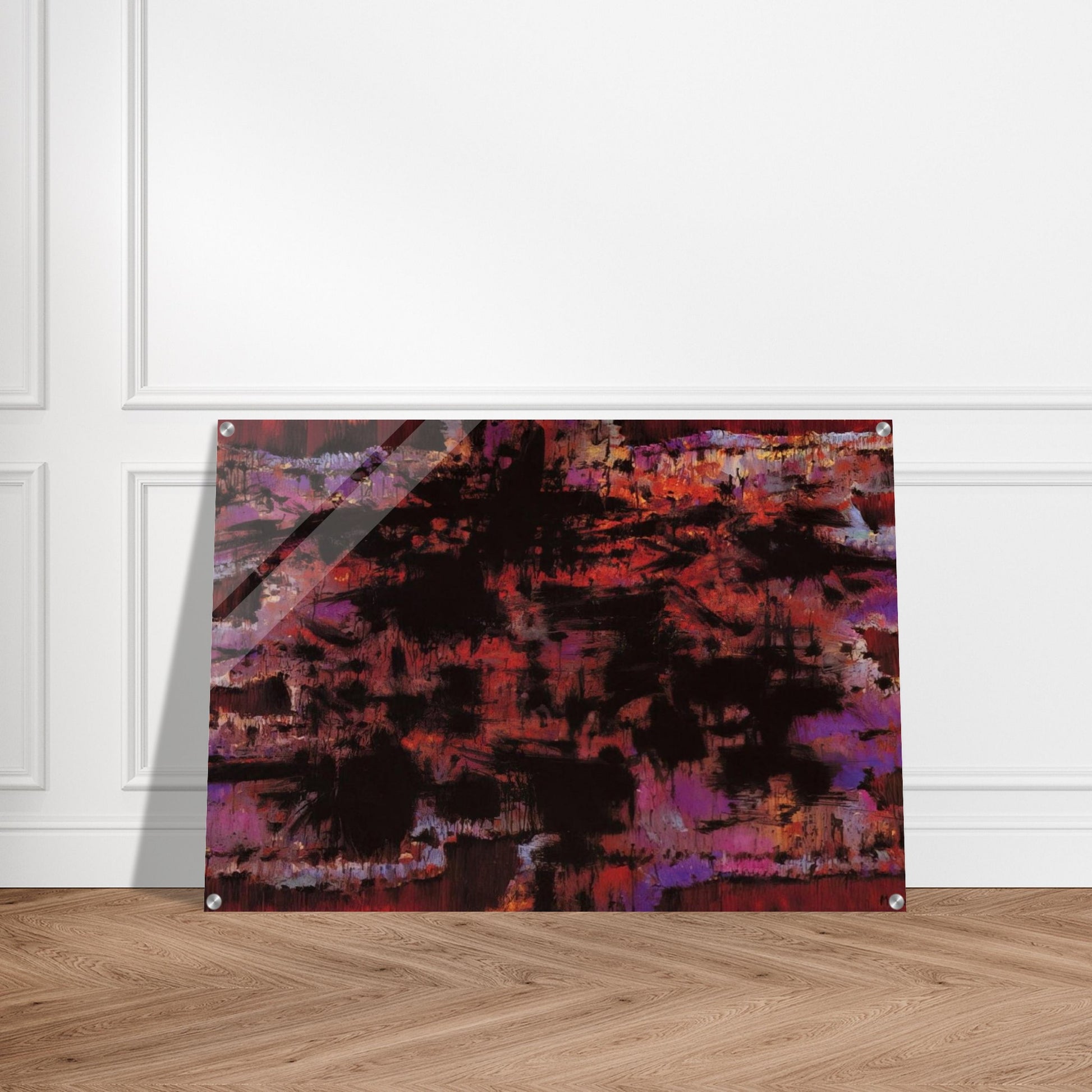 Pour la mère d'un condamné à mort - 1975 - Alfred Manessier Acrylic Print - 70x100 cm / 28x40″ inches