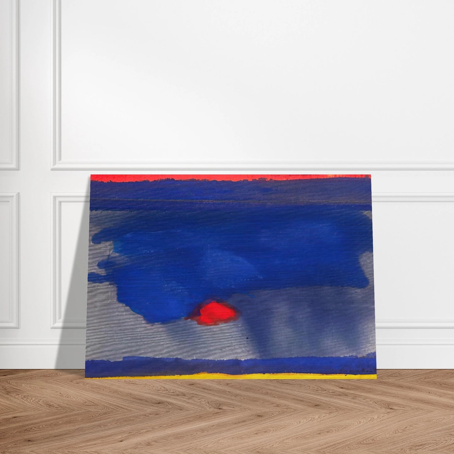 Provincetown - 1964 - Helen Frankenthaler Brushed Aluminum Print - 70x100 cm / 28x40 inches | Helen Frankenthaler Aluminum Print | Helen Frankenthaler Prints
