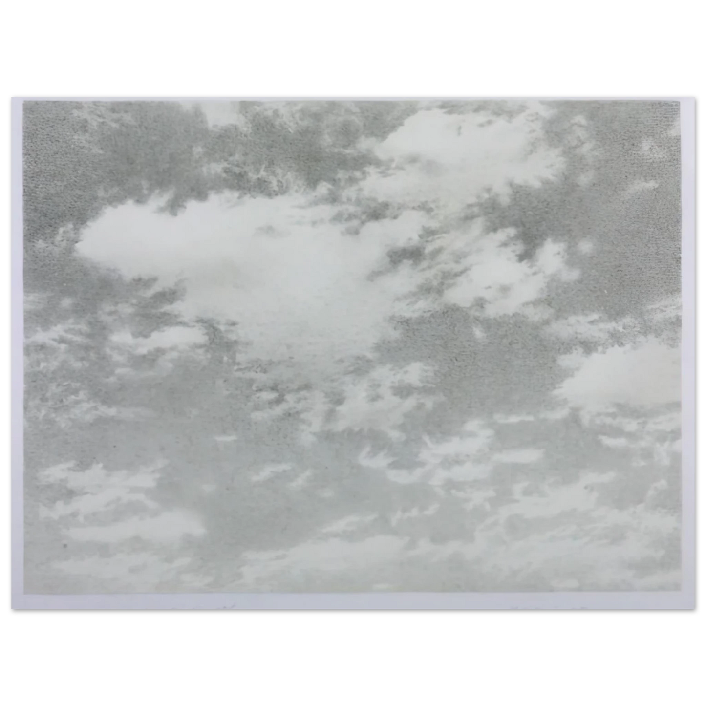 Vija Celmins - SKY 1975  75x100 cm / 30x40inches Fine Art Poster