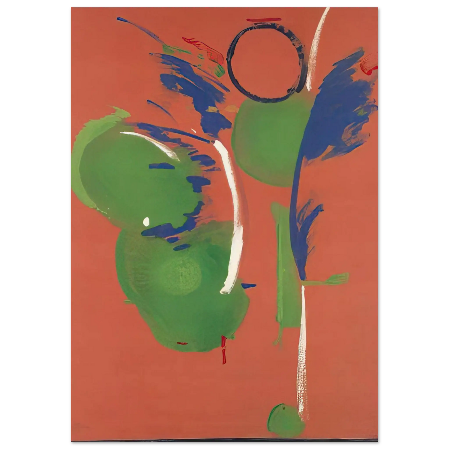 Helen Frankenthaler - Mary, Mary - 1987 Wall art - 60x80 cm / 24x32 Inches - Fine Art Poster - -
