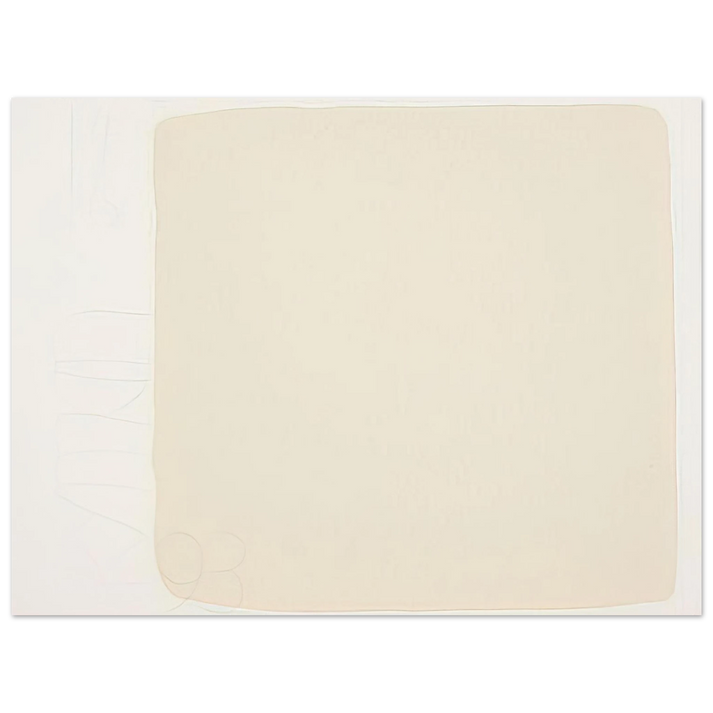 Robert Ryman - Untitled, from BAM III  75x100 cm / 30x40inches Fine Art Poster