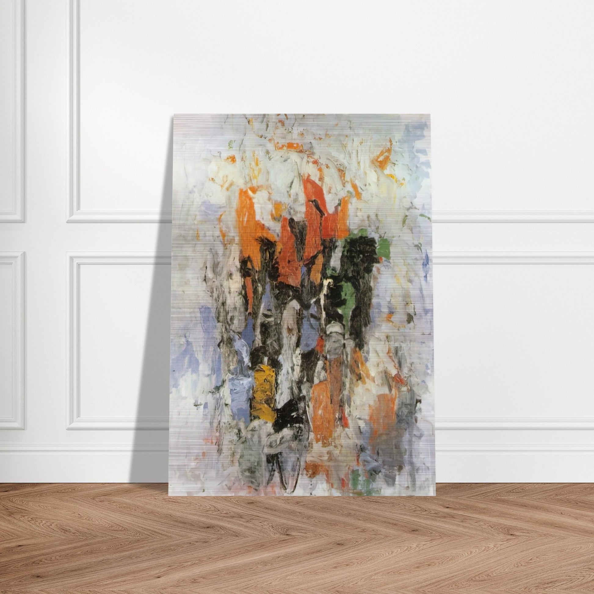 CLOCK - Philip Guston Brushed Aluminum Print - 70x100 cm / 28x40 inches | Philip Guston Aluminum Print | Philip Guston Prints
