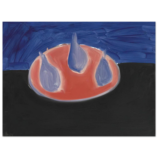 Nicolas de Stael - Poires sur une assiette rose - 1954 Fine Art Poster