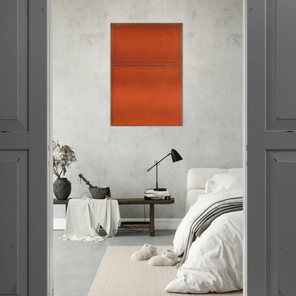 Untitled - 1961 - Mark Rothko Brushed Aluminum Print - 70x100 cm / 28x40 inches | Mark Rothko Aluminum Print | Mark Rothko Prints