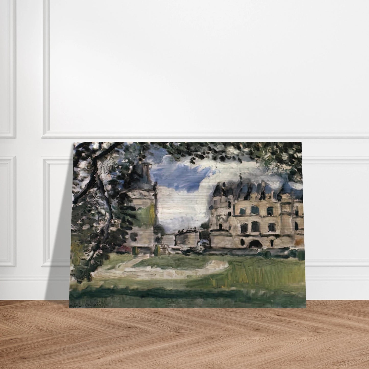 CHATEAU DE CHENONCEAUX 1917 - Henri Matisse Brushed Aluminum Print - 70x100 cm / 28x40 inches | Henri Matisse Aluminum Print | Henri Matisse Prints