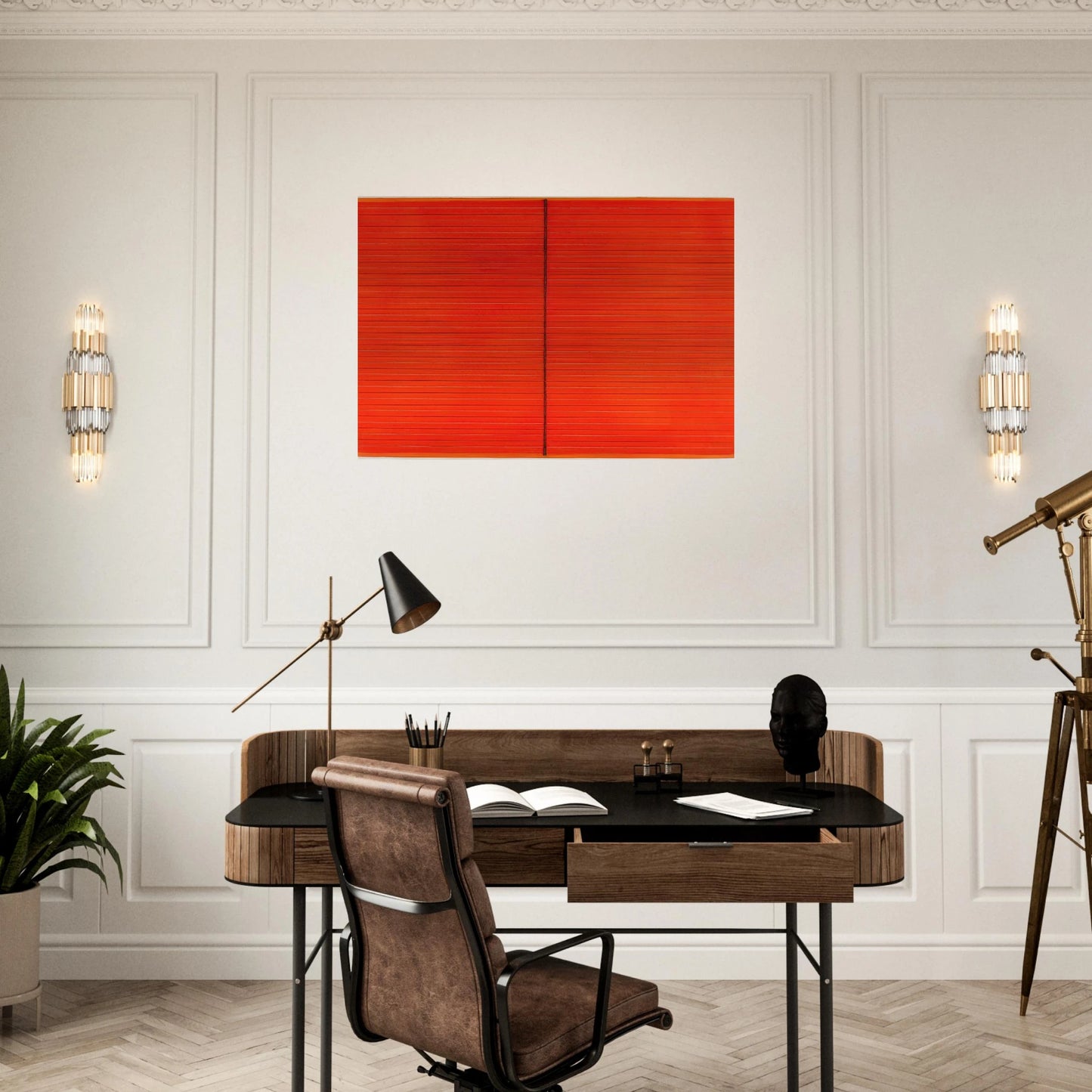 Misure n 31 - 1966 - Bice Lazzari Brushed Aluminum Print - 70x100 cm / 28x40 inches | Bice Lazzari Aluminum Print | Bice Lazzari Prints