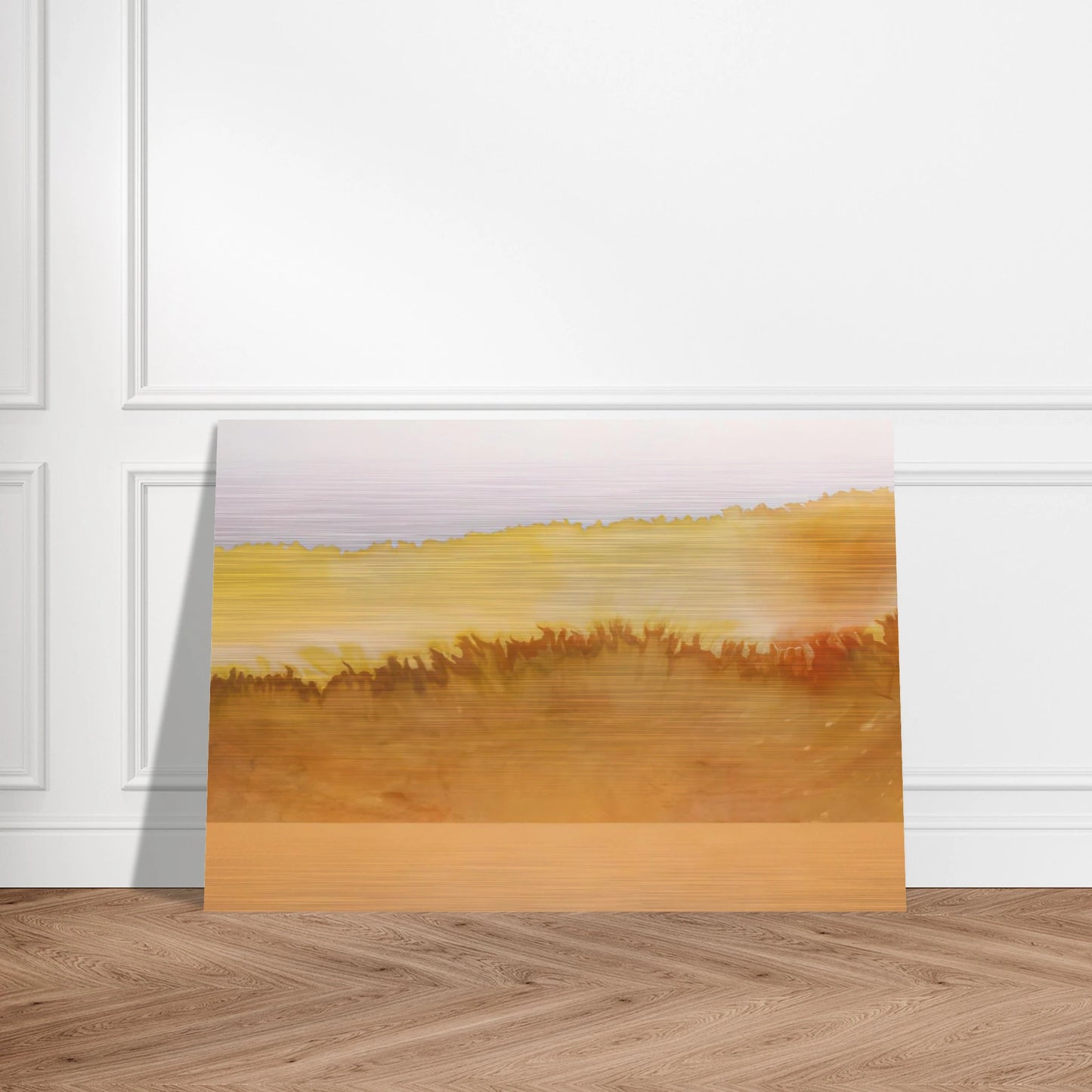 Sun Castle - 1979 - Ronnie Landfield Brushed Aluminum Print - 70x100 cm / 28x40 inches | Ronnie Landfield Aluminum Print | Ronnie Landfield Prints