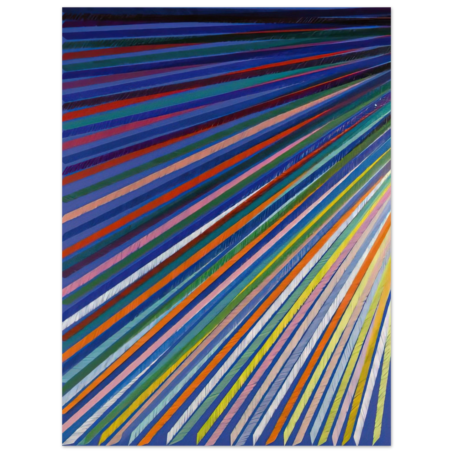 Piero Dorazio - Apex - 1984  75x100 cm / 30x40inches Fine Art Poster