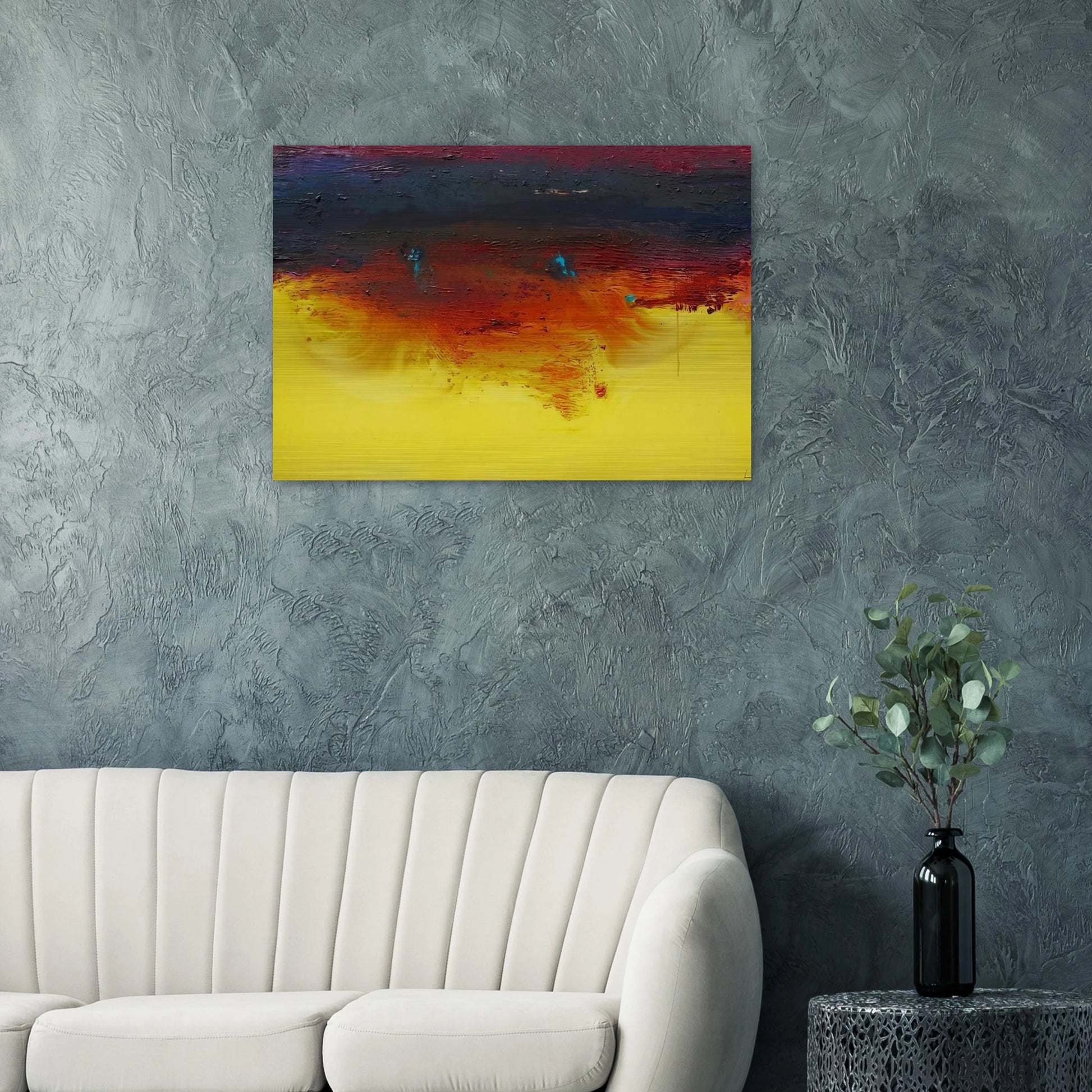 Adirondacks - 1992 - Helen Frankenthaler Brushed Aluminum Print - 70x100 cm / 28x40 inches | Helen Frankenthaler Aluminum Print | Helen Frankenthaler Prints