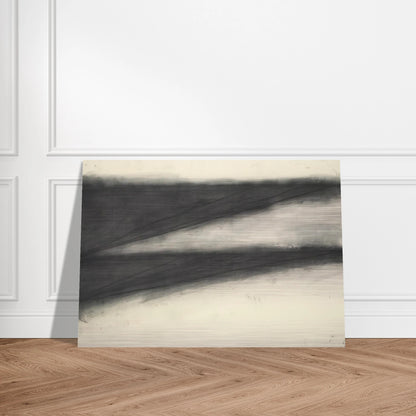 UNTITLED 1972 - Richard Serra Brushed Aluminum Print - 70x100 cm / 28x40 inches | Richard Serra Aluminum Print | Richard Serra Prints