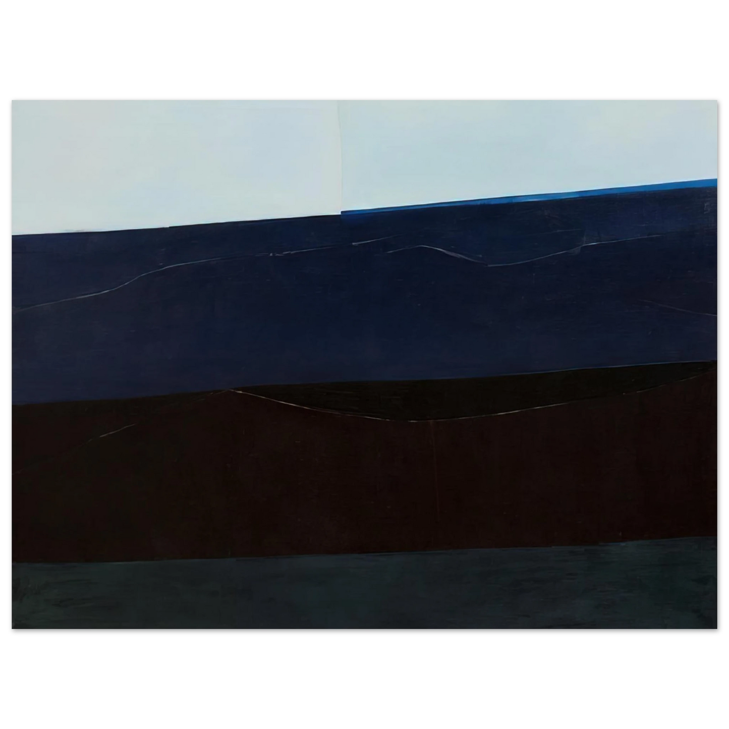 Edward Corbett - Washington D.C., January 1964 Number 4 - 1964  75x100 cm / 30x40inches Fine Art Poster
