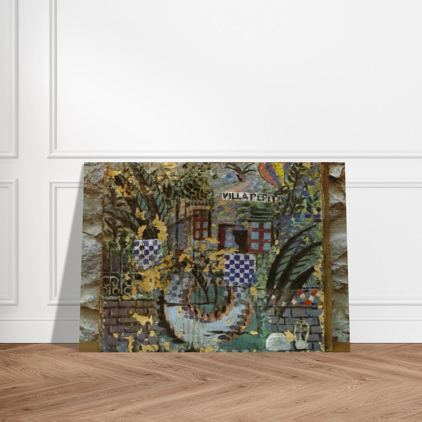 VILLA PEPITA - Salvador Dali Brushed Aluminum Print - 70x100 cm / 28x40 inches | Salvador Dali Aluminum Print | Salvador Dali Prints