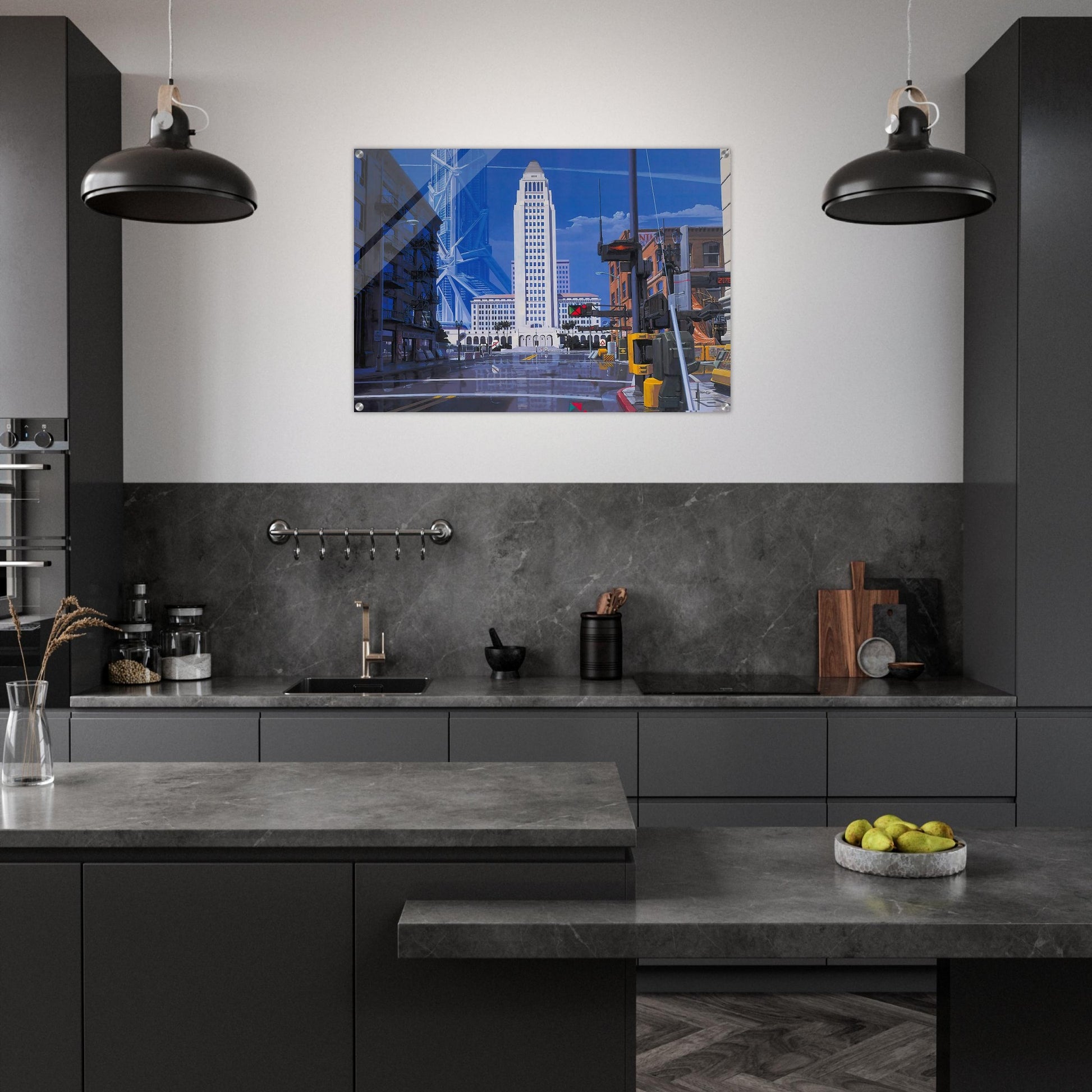 Syd Mead - Syd Mead Acrylic Print - 70x100 cm / 28x40″ inches | Syd Mead Wall Art | Syd Mead Prints