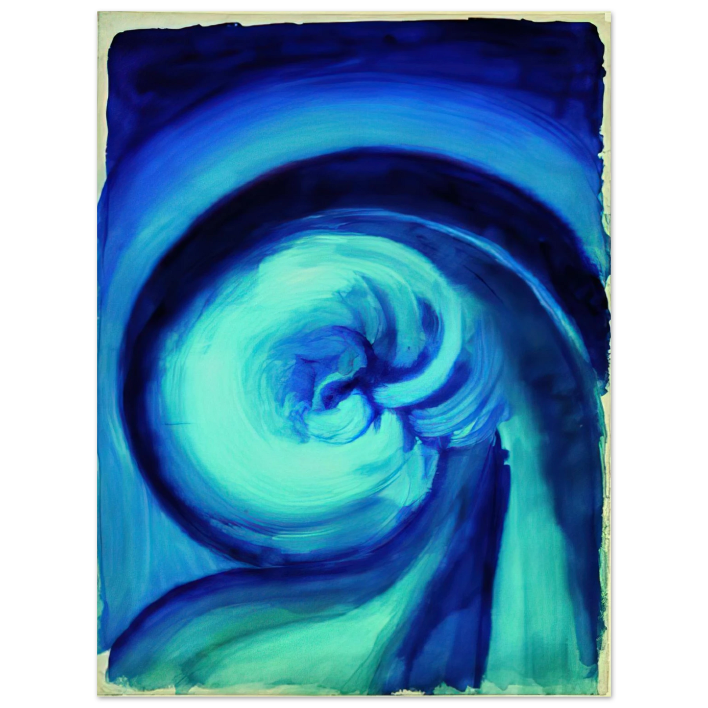Georgia O'Keeffe - Blue I Fine Art Poster