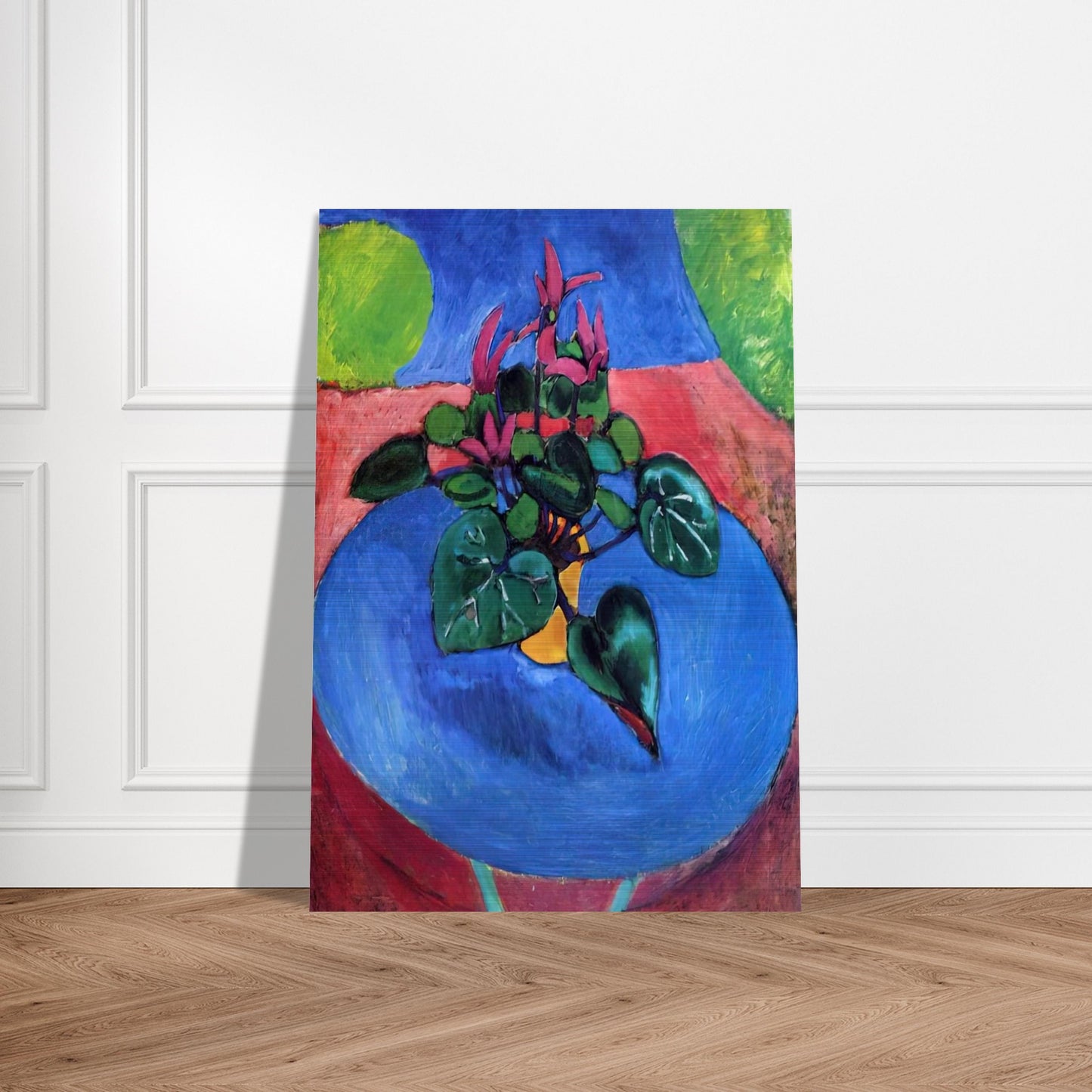 CYCLAMEN POURPRE 1912 - Henri Matisse Brushed Aluminum Print - 70x100 cm / 28x40 inches | Henri Matisse Aluminum Print | Henri Matisse Prints