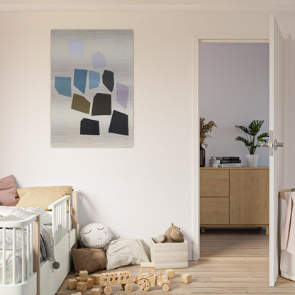 Abstraction - Post-Painterly Abstraction - Robert Goodnough Brushed Aluminum Print - 70x100 cm / 28x40 inches | Robert Goodnough Aluminum Print | Robert Goodnough Prints