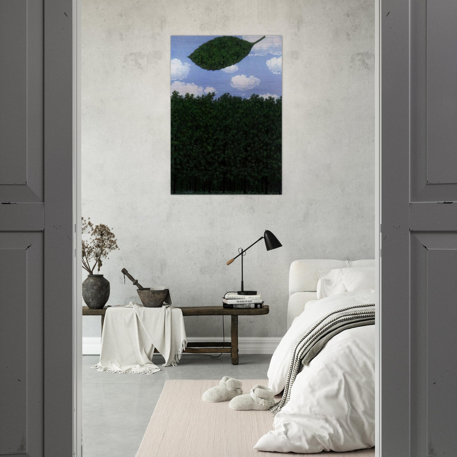 CHORUS OF THE SPHINX 1964 - Rene Magritte Brushed Aluminum Print - 70x100 cm / 28x40 inches | Rene Magritte Aluminum Print | Rene Magritte Prints