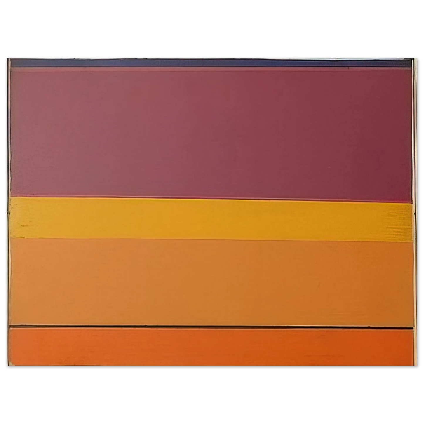 Larry Zox - Untitled - 1964  75x100 cm / 30x40inches Fine Art Poster