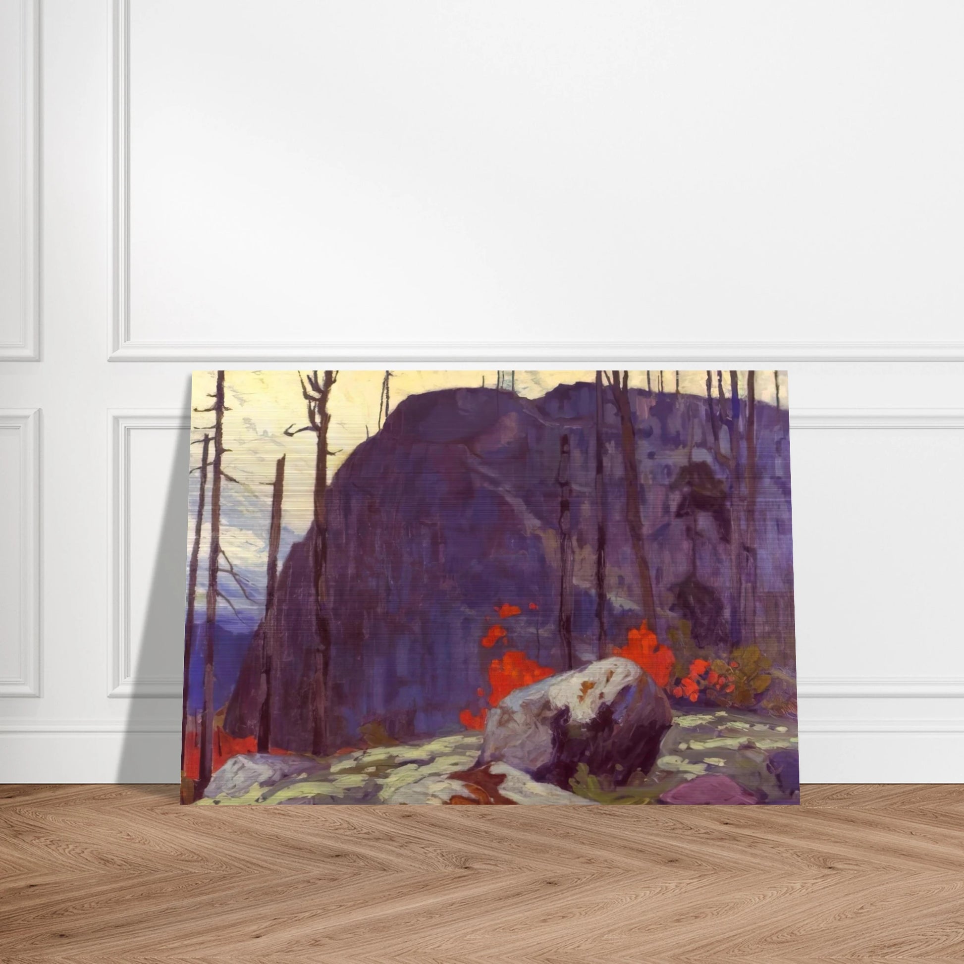 Algoma Hill - 1920 - Lawren Harris Brushed Aluminum Print - 70x100 cm / 28x40 inches | Lawren Harris Aluminum Print | Lawren Harris Prints