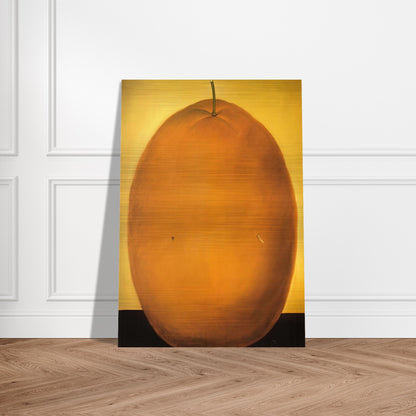 ORANGE - Fernando Botero Brushed Aluminum Print - 70x100 cm / 28x40 inches | Fernando Botero Aluminum Print | Fernando Botero Prints