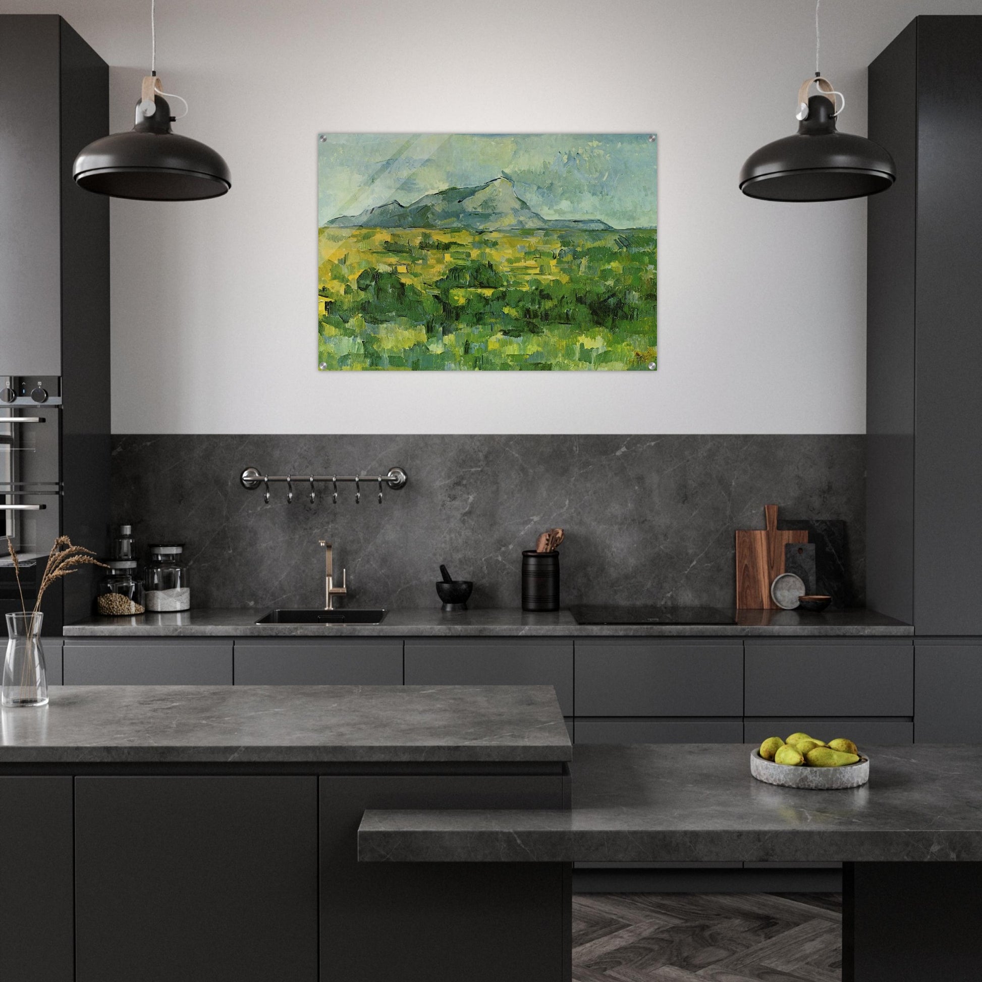 Mont Sainte-Victoire - Paul Cézanne Acrylic Print - 70x100 cm / 28x40″ inches