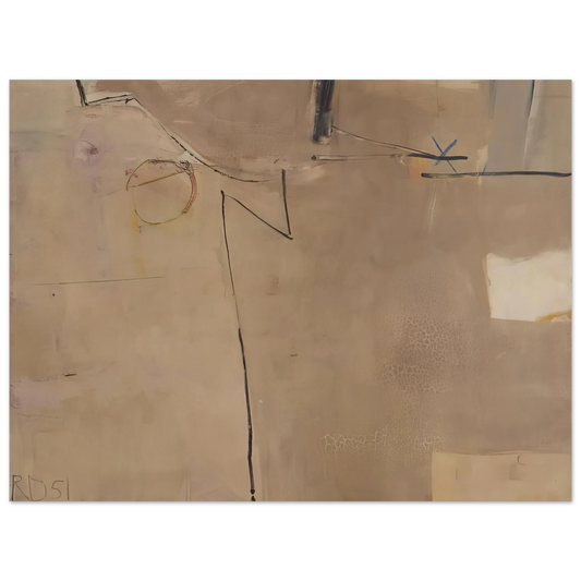 Richard Diebenkorn - #22 Albuquerque  75x100 cm / 30x40inches Fine Art Poster