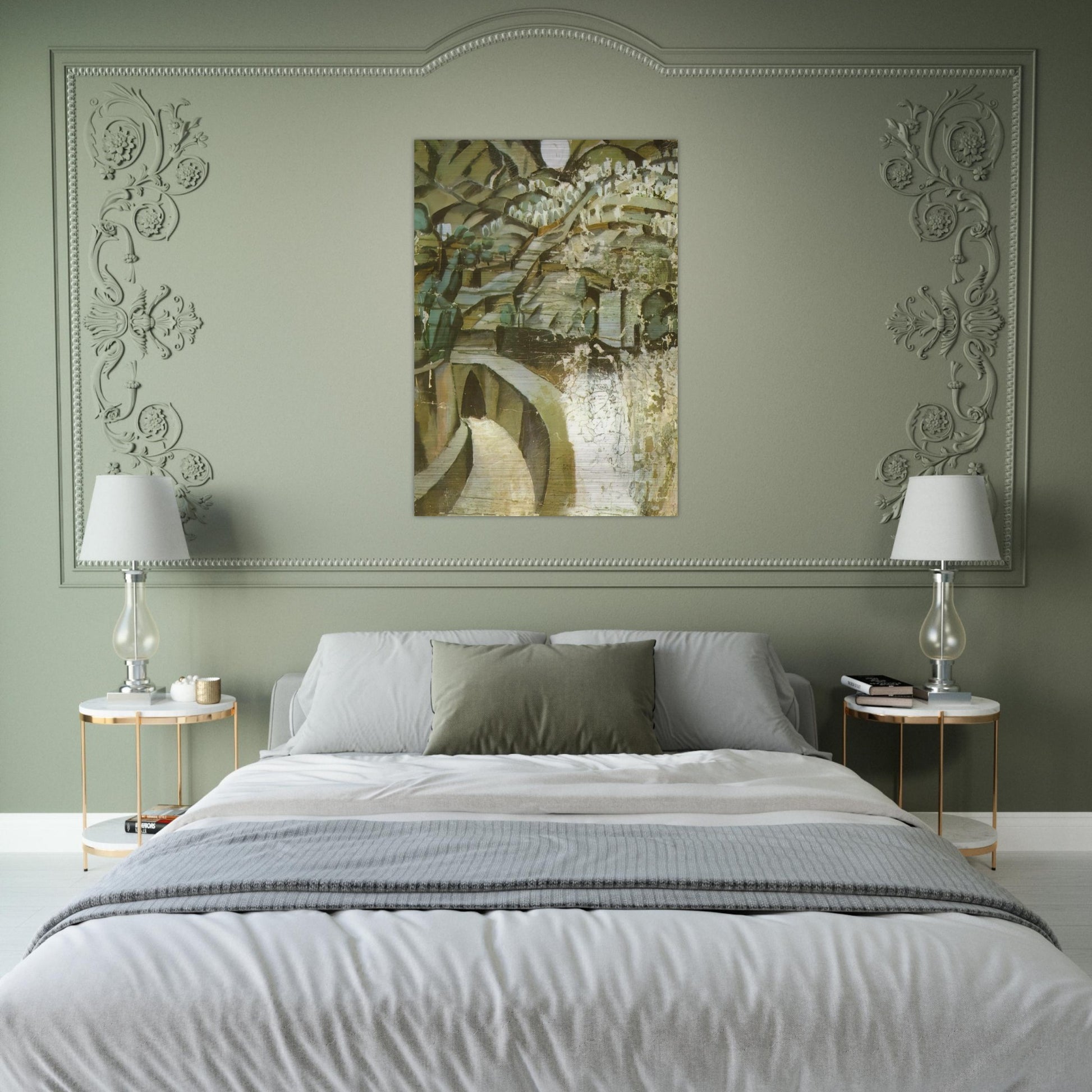 LA JORNETA - Salvador Dali Brushed Aluminum Print - 70x100 cm / 28x40 inches | Salvador Dali Aluminum Print | Salvador Dali Prints