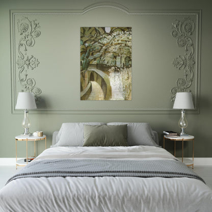 LA JORNETA - Salvador Dali Brushed Aluminum Print - 70x100 cm / 28x40 inches | Salvador Dali Aluminum Print | Salvador Dali Prints