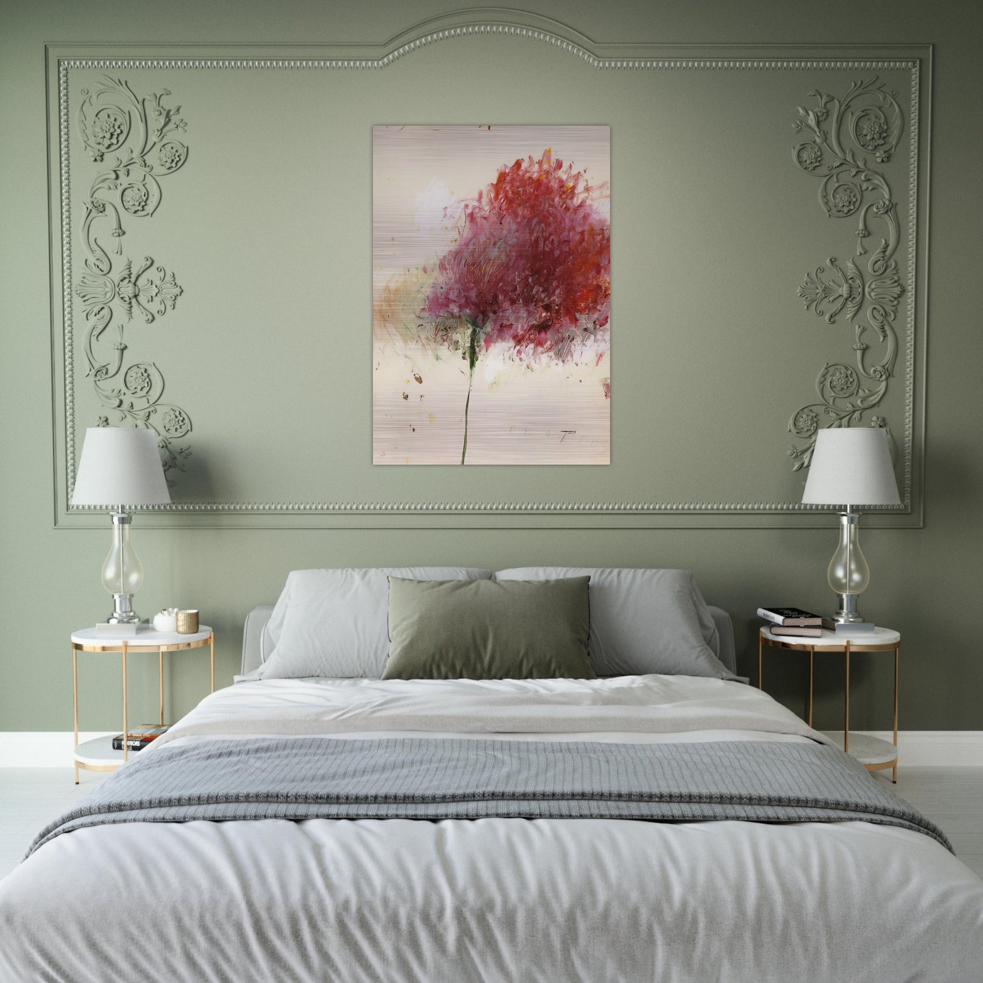 Proteus - Cy Twombly Brushed Aluminum Print - 70x100 cm / 28x40 inches | Cy Twombly Aluminum Print | Cy Twombly Prints