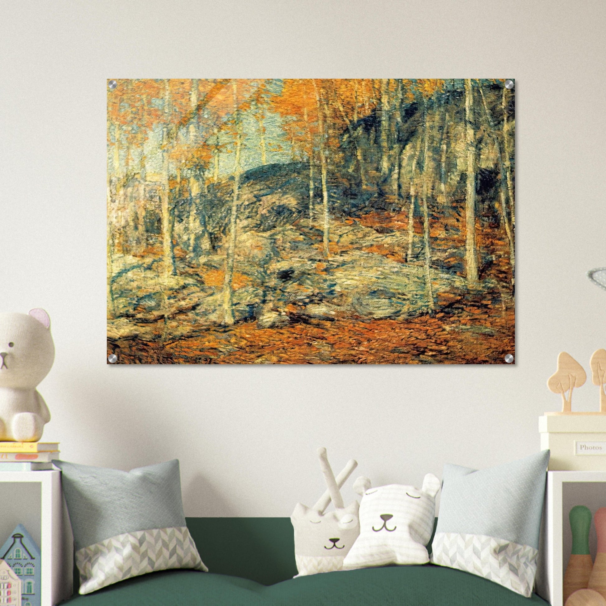 The Ledges - Childe Hassam Acrylic Print - 70x100 cm / 28x40″ inches