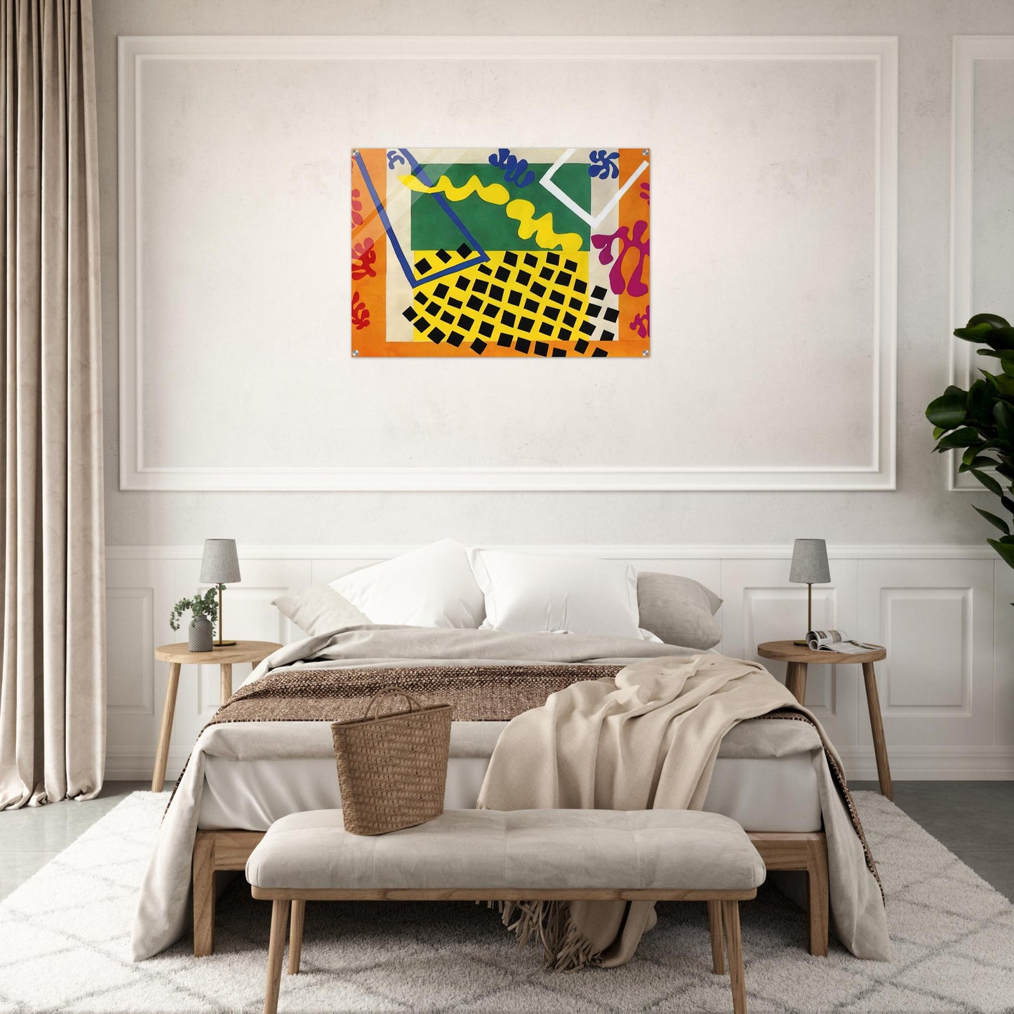 CUT OUTS 3 - Henri Matisse Acrylic Print - 70x100 cm / 28x40″ inches | Henri Matisse Wall Art | Henri Matisse Prints
