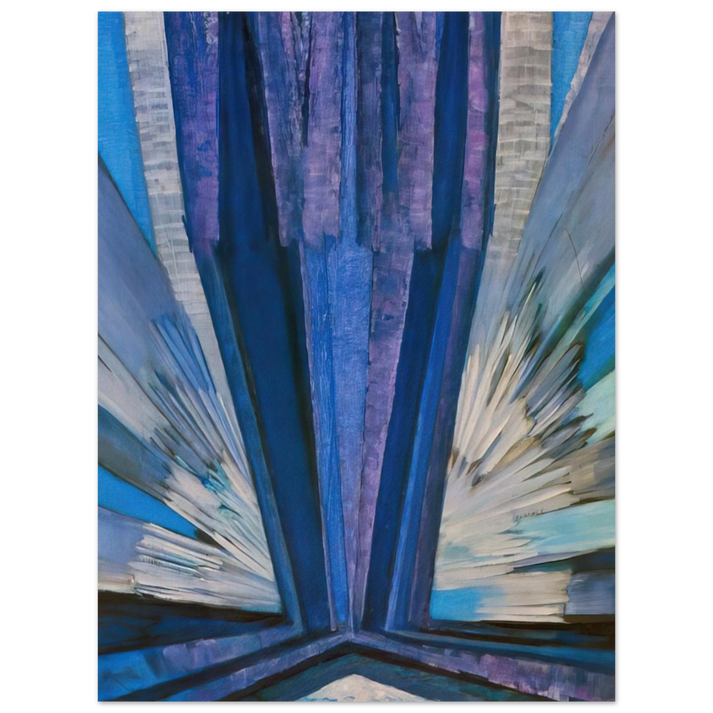Frantisek Kupka - Blue  75x100 cm / 30x40inches Fine Art Poster