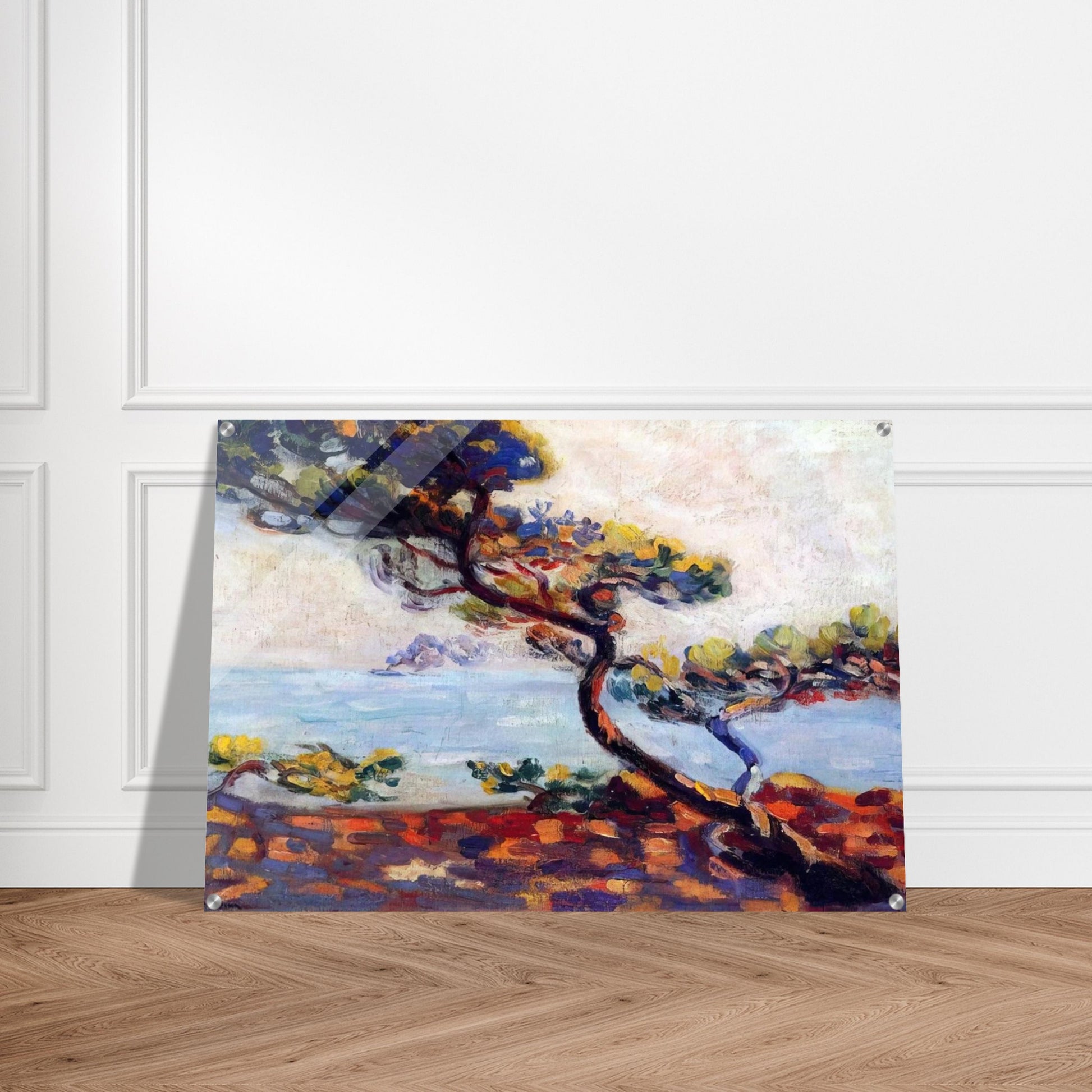 Dans le Midi - 1910 - Armand Guillaumin Acrylic Print - 70x100 cm / 28x40″ inches | Armand Guillaumin Wall Art | Armand Guillaumin Prints