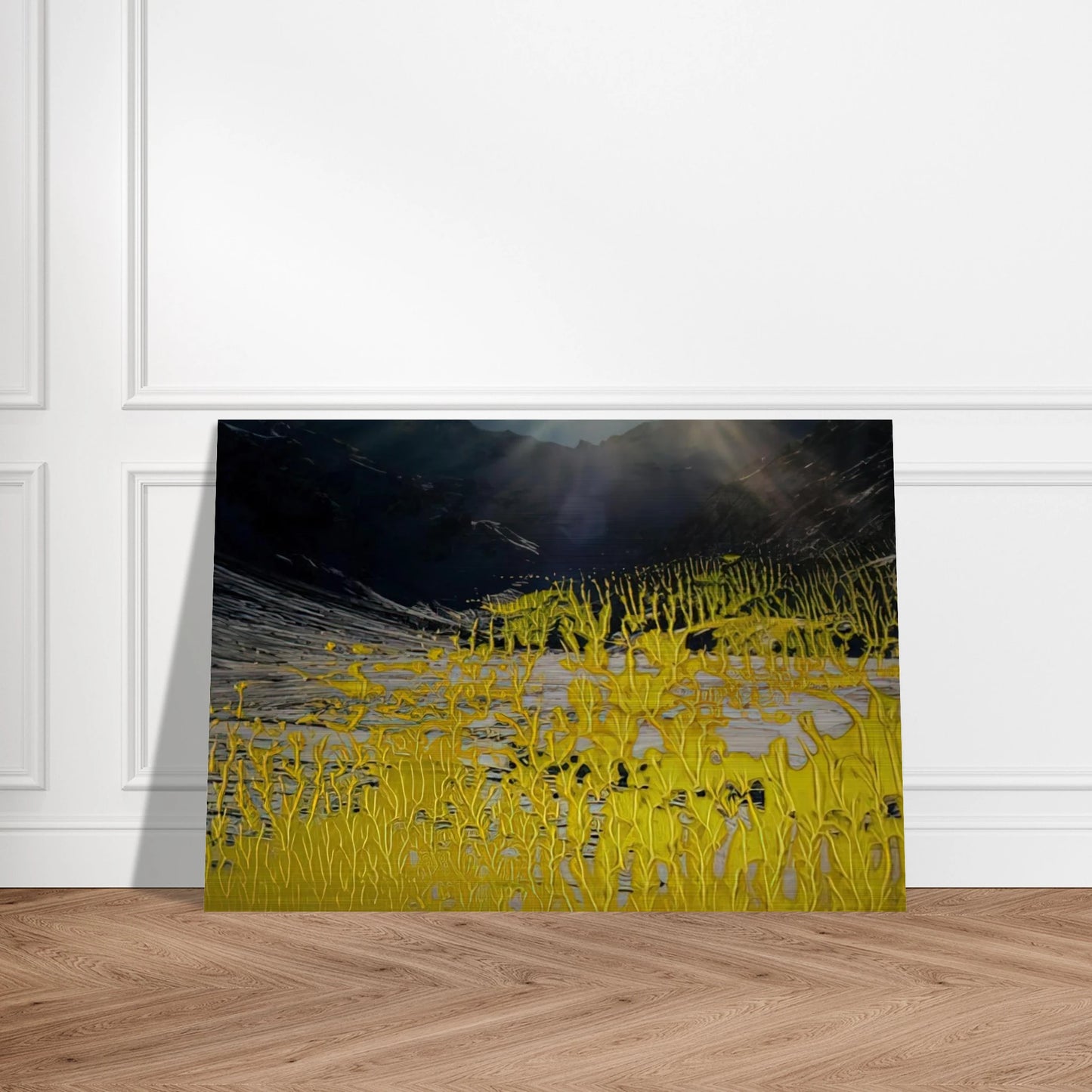 19 3 92 - Gerhard Richter Brushed Aluminum Print - 70x100 cm / 28x40 inches | Gerhard Richter Aluminum Print | Gerhard Richter Prints