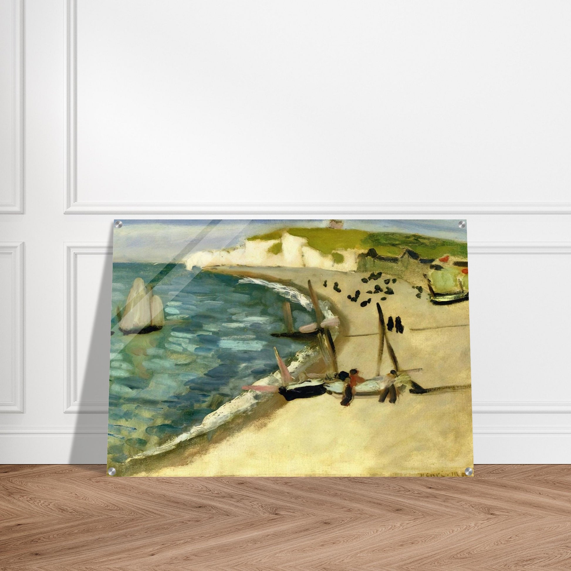 AHT AMONT CLIFFS AT ETRETAT 1920 - Henri Matisse Acrylic Print - 70x100 cm / 28x40″ inches