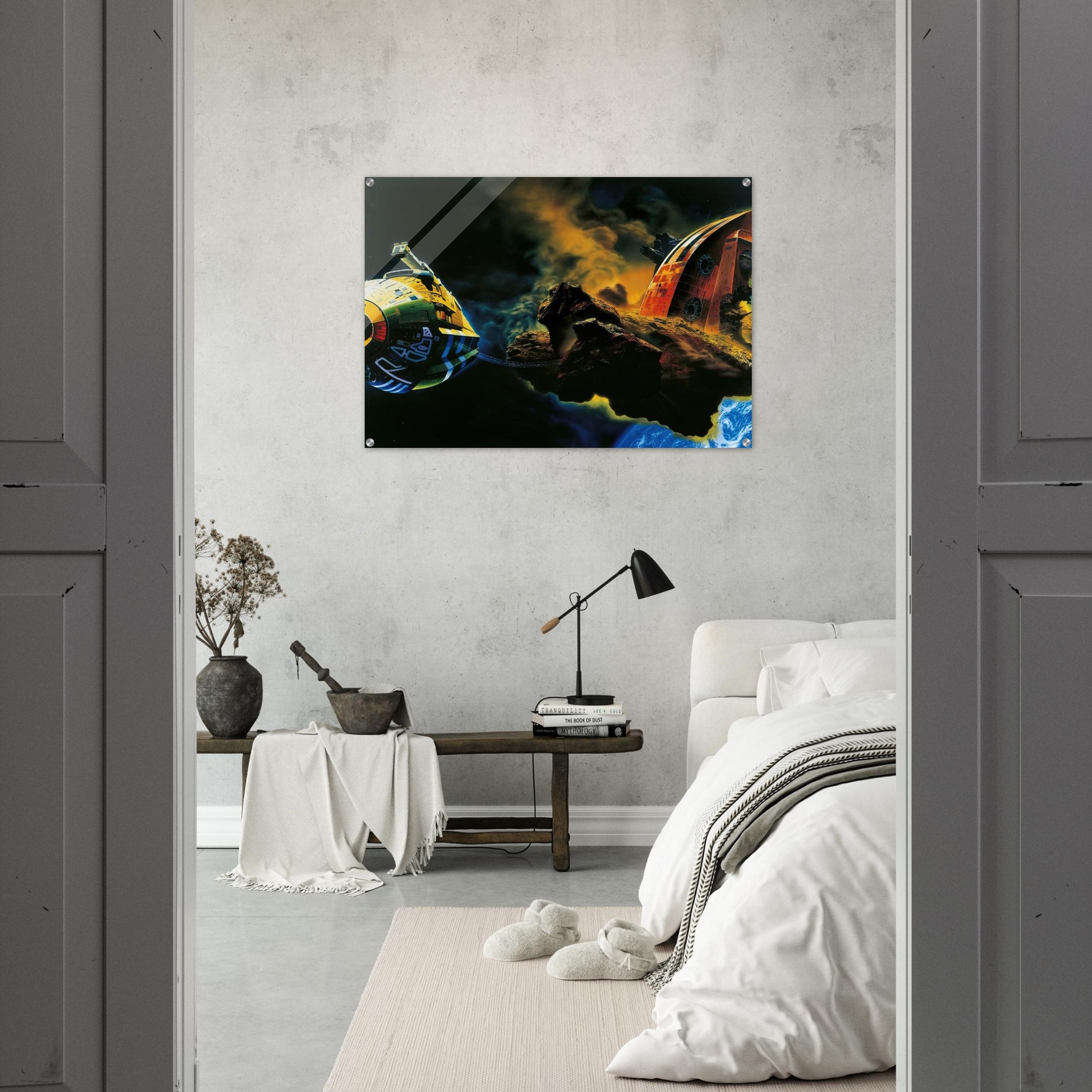 Chris Foss - Chris Foss Acrylic Print - 70x100 cm / 28x40″ inches | Chris Foss Wall Art | Chris Foss Prints