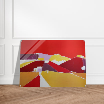Agrigente - 1953 - Nicolas de Stael Acrylic Print - 70x100 cm / 28x40″ inches