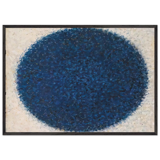 Moon Meditation - Richard Pousette-Dart 70x100 cm / 28x40 inches Framed Art Print – Black Wooden Frame