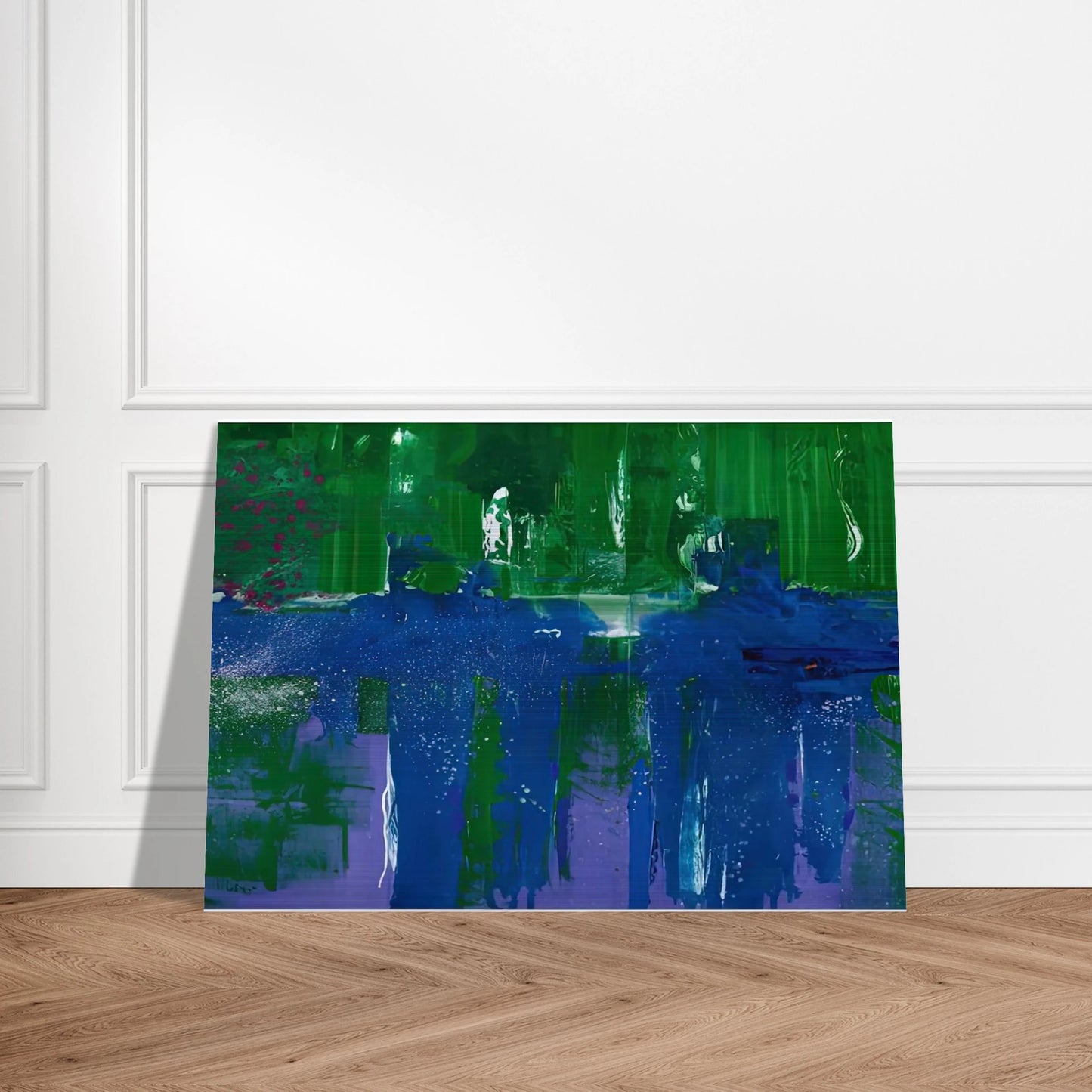 Grotto, 1990- - Helen Frankenthaler Brushed Aluminum Print - 70x100 cm / 28x40 inches | Helen Frankenthaler Aluminum Print | Helen Frankenthaler Prints