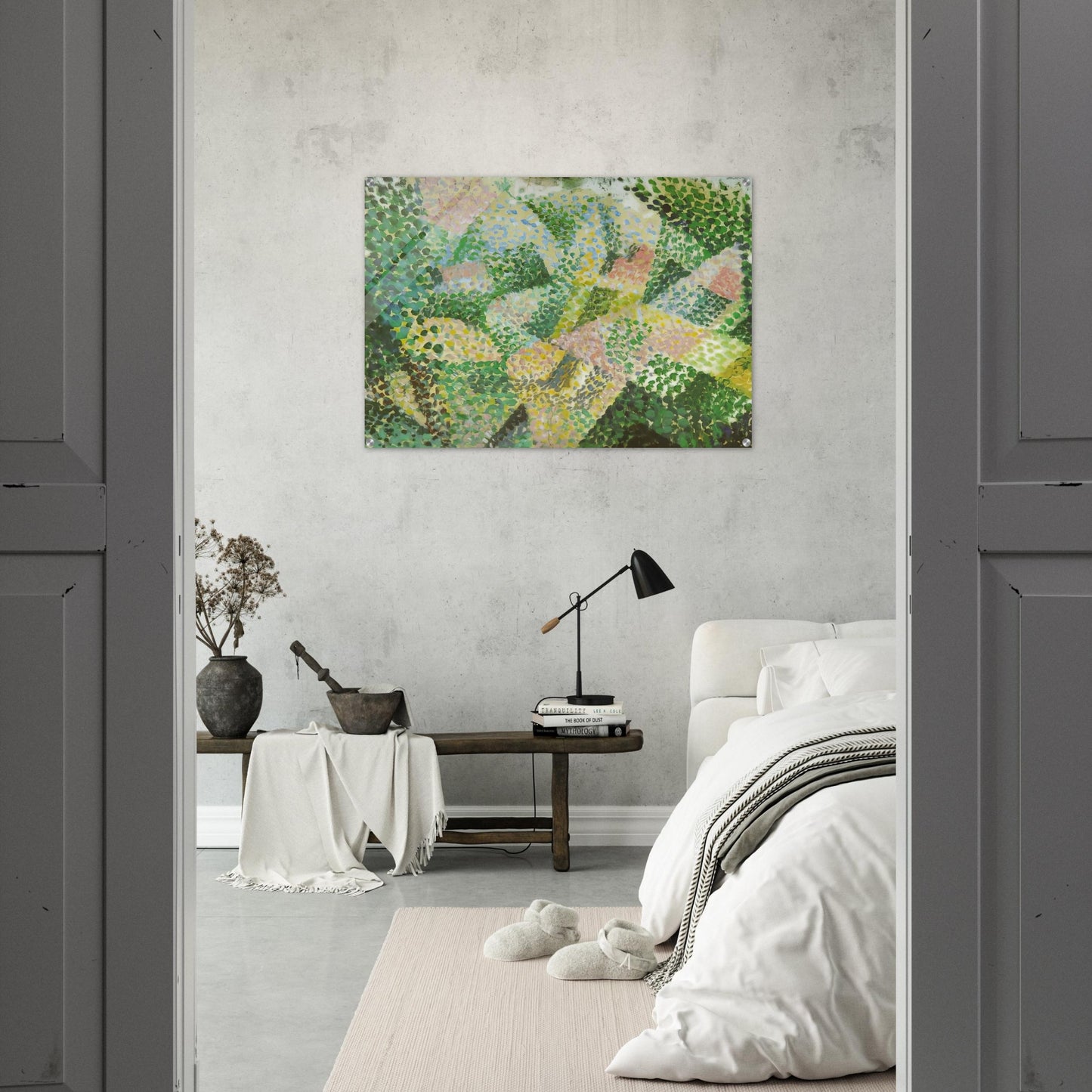 UNTITLED LANDSCAPE NEAR MADRID - Salvador Dali Acrylic Print - 70x100 cm / 28x40″ inches