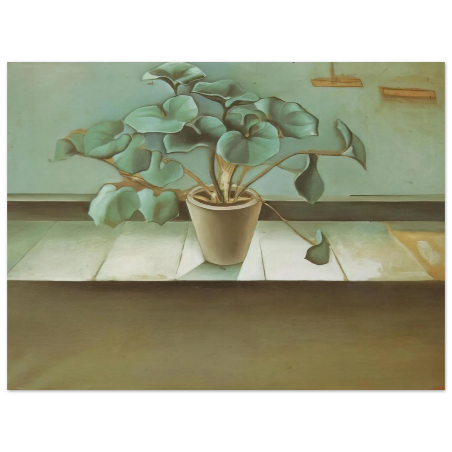 Salvador Dali - PLANT  75x100 cm / 30x40inches Fine Art Poster
